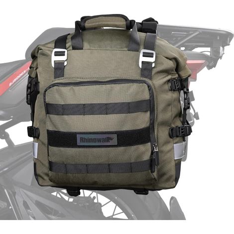 Motorrad Satteltasche 20L Wasserdicht Gepäcktasche Hecktasche (1/5)