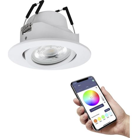 Spot LED encastrable, Ø 88 mm, lampe de plafond (1/5)