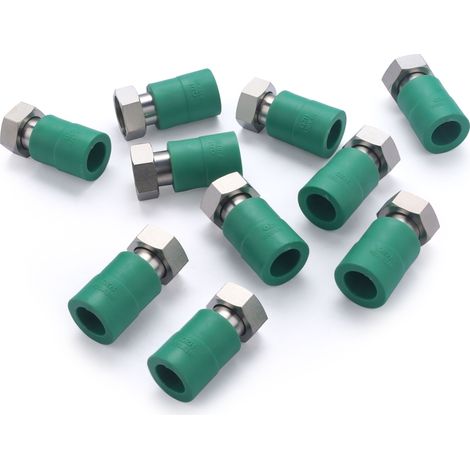 Racor PPR hembra tuerca libre QUICK PLOMBERIE 3/4 - Ø20 (x10)