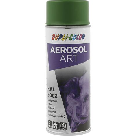 Dupli Color Aerosol Art Lackspray Graffiti Dose - wetterfest, lichtecht und UV-beständig - Graffiti-Spray 400ml, laubgrün seidenmatt RAL 6002
