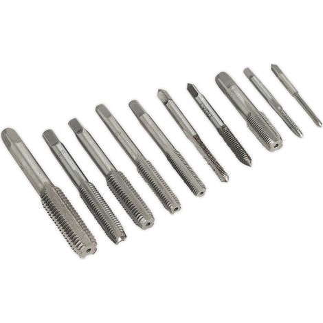 Sealey Metric Tap Set 10pc AK304M (1/2)