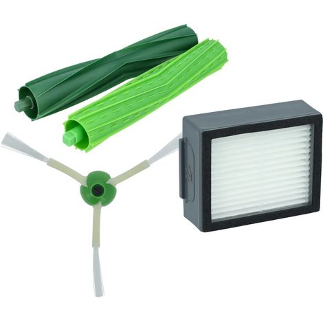 Kit repuestos iRobot Roomba: 1 filtro, 1 cepillo lateral, 2 cepillos principales (1/5)