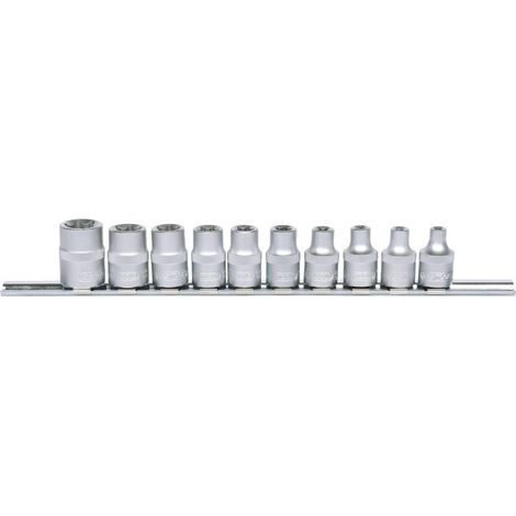 KS TOOLS 3/8' Jeu de douilles, Torx E, 10pcsE5-E18 ( 911.3930 ) (1/4)