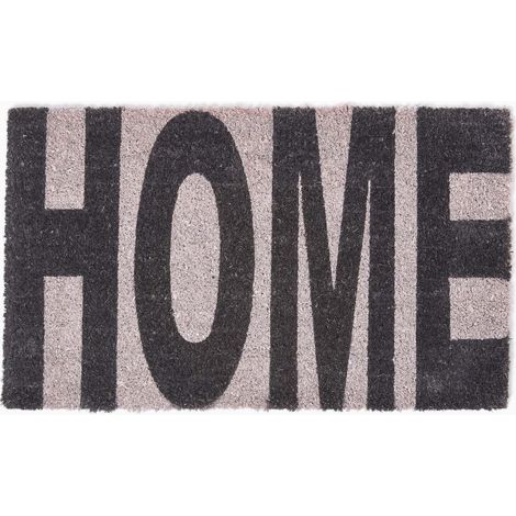 HOMESCAPES HOME Coir Doormat