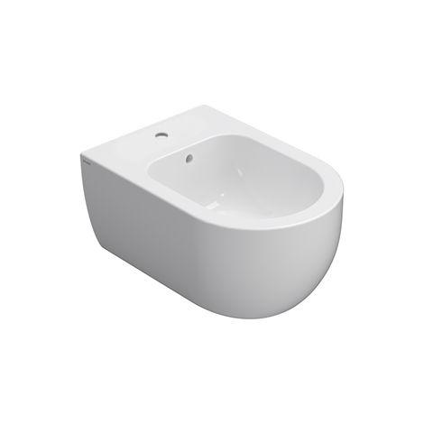 Bidet céramique mural 53x34 cm Globo Mode MES09BI  Blanc - Céramique - Standard (1/4)