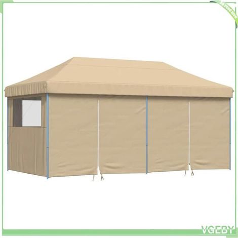 Tente de réception pliable - FAFEICY - 4004951 - 4 parois latérales - 580x292x315 cm - Toit Oxford PVC (1/5)