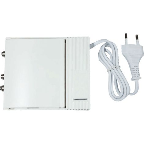 amplificateur intérieur fixe - 1 entrée - 2 sorties - vhf+uhf - 15 db - fracarro afi121t (1/5)