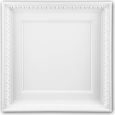 Placa de techo 157001 Profhome Elemento para techo Panel de pared estilo Neoimperio blanco