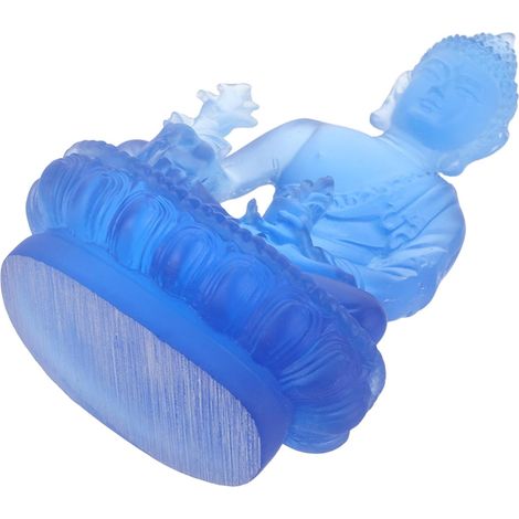 statue de Bouddha au design créatif en résine pour voiture (1/5)