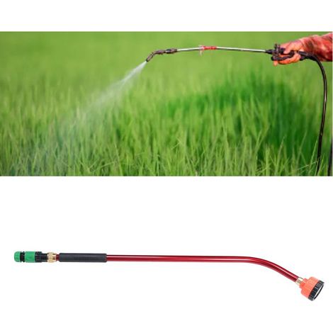 Tuyau D'arrosage Modèle G1/2 avec Bouton de Contrôle en Aluminium et Plastique pour Jardins et Plantes 90cm Long (1/5)