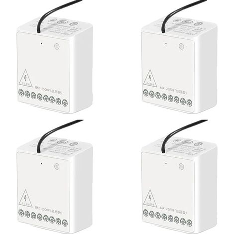 Contrôleur de relais sans fil, contrôle bidirectionnel, 2 canaux, ce produit est disponible en plusieurs versions, et cette version particulière est le relais 4X Aqara (1/2)