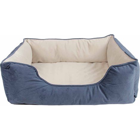 Panier doux et respirant pour chats et petits chiens, avec matelas rembourré - 46 x 36 x 15 cm (1/5)