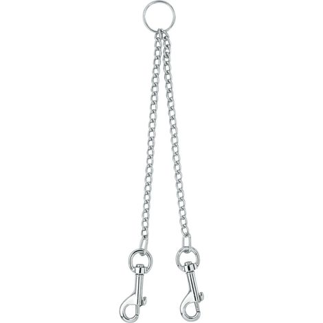 Accouple permet de promener 2 chiens avec 1 laisse pour petit chien - zolux (1/3)