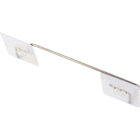 Étagère à pantoufles murale simple pour salle de bain, sans perçage, à fixer derrière la porte des toilettes. (1/5)