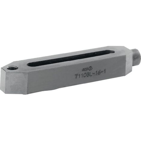 Brazo de sujeción n.o 7110GLX tamaño 12-1 para ranura en T 12 mm L.168 mm AMF