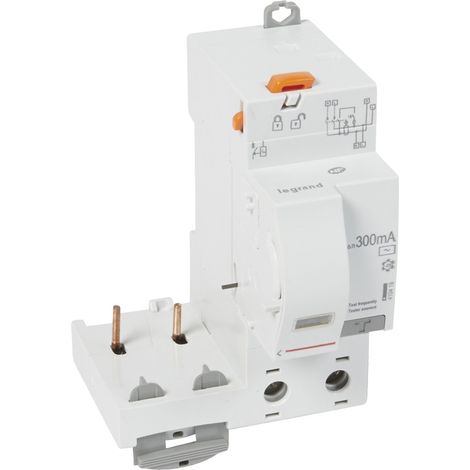 LEGRAND DX3 Bloc Diff‚àö©rentiel 410419 40 A 2P 300mA-AC