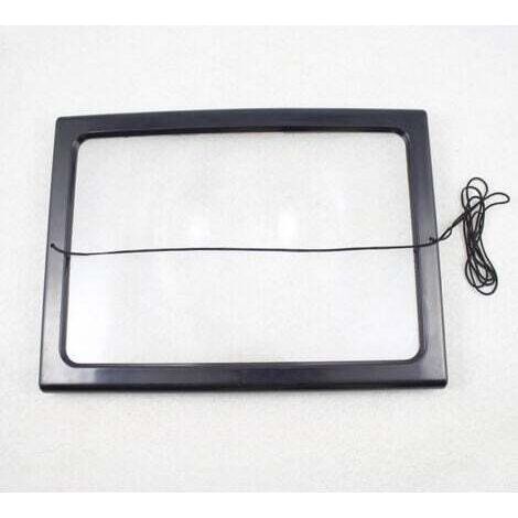 BARKBUSTERS A4 Pleine Page Loupe de Lecture Loupe avec 4 LED Lampe Lentille de Grossissement 3X (1/5)