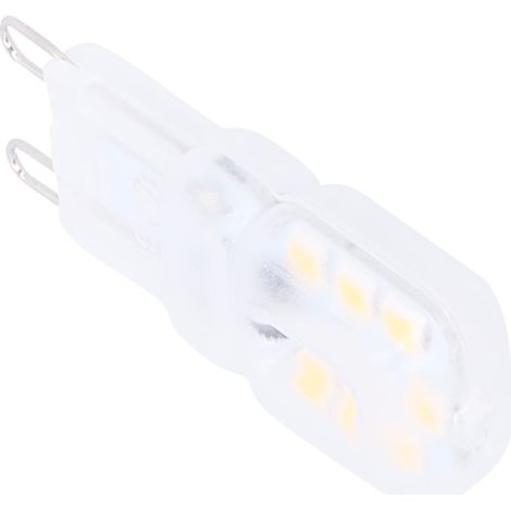 Ampoule LED maïs, source lumineuse SMD G9 2835, ampoule à économie d'énergie à intensité variable, lumière chaude, 220V. (1/5)