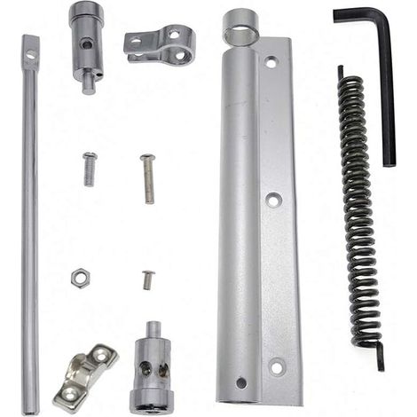 Aluminium Alloy Adjustable Door Closer Spring Closer Automatic Closer 45kg