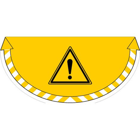 ADHESIF SOL ANTIDERAPANT SIGNALISATION DANGER (G1372)