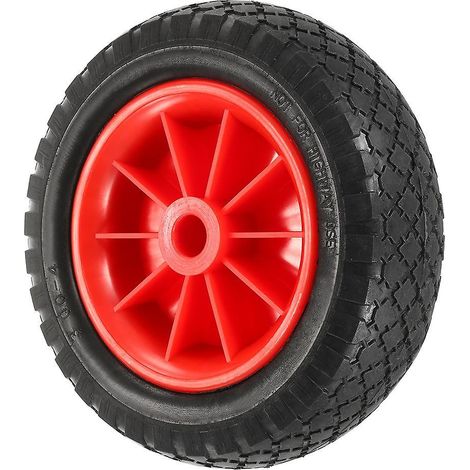 1 roue pleine 10" pour chariot de kayak canoë, pneu de remplacement solide