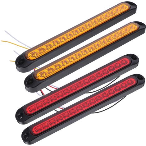 Topes de ABS de 4 piezas para remolques, camionetas y camiones, de colores (1/2)