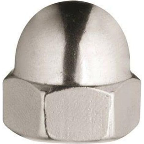 Boîte 50 pièces Écrou aveugle M 6, Multicolore