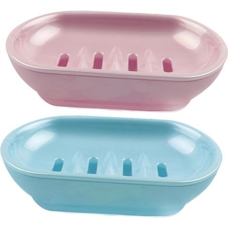 Set di 2 supporti per stoviglie da bagno e cucina, lavello, barra facile da pulire (1/5)