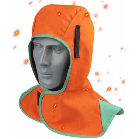 Cagoule Soudure Résistante à la Chaleur Sécurité, Capuchons de Soudage Ignifuges et Lavables, Capuche de Soudure, Chapeau de Protection pour Fer à Souder et Fer à Souder (1/5)