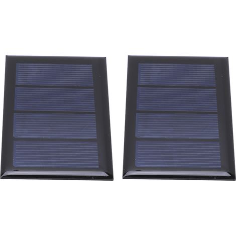 Mini-2V 210mA Polysilizium-Solarzellen 80x50mm für DIY-Projekte (1/5)