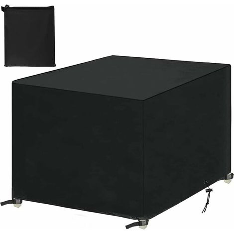 Housses de Meubles de Jardin, Housse Salon de Jardin Bache de Protection Table Extérieur Imperméable 420D Oxford Anti-UV Résistance au Vent Carré 140x140x90cm - RWJardin piscine Mobilier de jardin et (1/4)