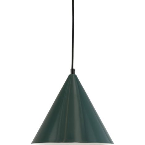 [NEUWERTIG] B-Ware Dyberg Larsen Pendellampe Ron LED Hängelampe dimmbar dunkelgrün Metall 21cm (1/2)