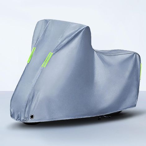 Lntyq – Housse de moto imperméable 210D – XXL 245 x 105 x 125 cm – Protection anti-UV et anti-poussière – Design réfléchissant pour sécurité (1/5)
