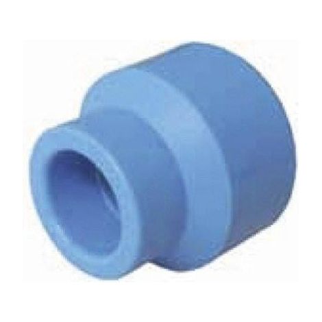 NIRON Reduzierung 50/20 mm PP blau Thermoschweißung