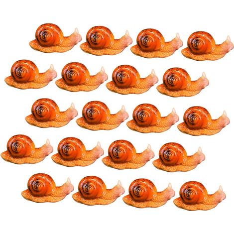 Mini schneckenfiguren aus Kunstharz Miniatur (1/5)