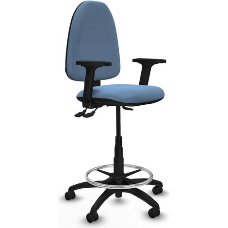 Piqueras et Crespo B2D01RF Chaise de Bureau Bleu Ciel