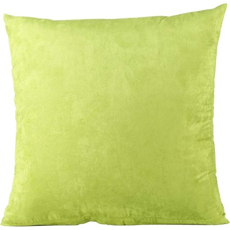 Taie d'oreiller avec fermeture éclair Housse de coussin de couleur pure Housse de coussin douce en polyester (1/5)