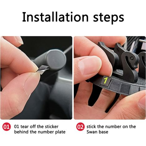 Support de téléphone anti-glisse pour voiture, plateau tournant 360°, support de tableau de bord pour téléphones, lunettes de soleil et clés. (1/5)