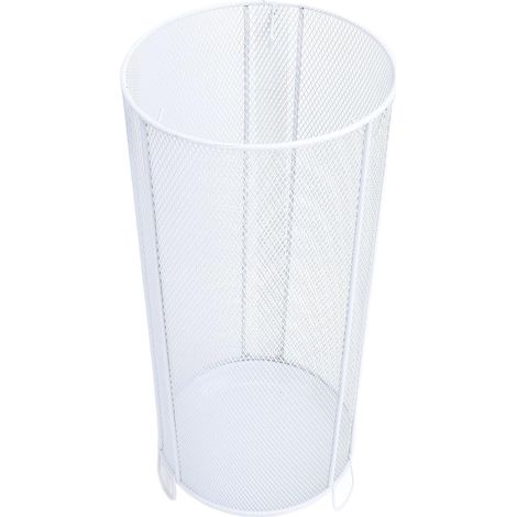 Rack de Support en métal Rond, Porte-Parapluie Debout bac, Cannes de Marche Porte-bâtons pour entrée, Maison, hôtel de Bureau (Style 2) (1/5)