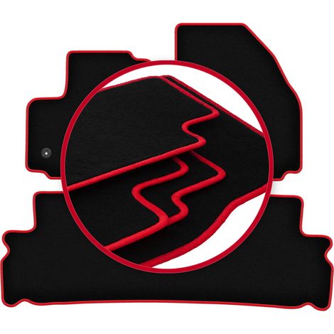 Alfombrillas CARLUX-RED para Ford S-MAX MK1 monovolumen (2012-2015) (1/5)
