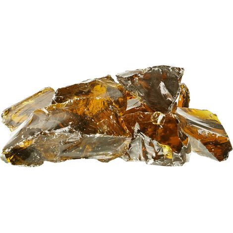 Pierres de Jardin Marron 12 cm Verre