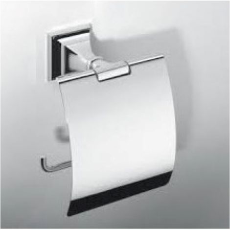 COLOMBO DESIGN Portofino b32910cr porta rotolo coperto cromato codice prod: B32910CR (1/2)