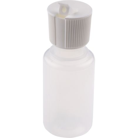 Bouteille de laboratoire, RS PRO, 30ml, en Polyéthylène basse densité, à Col étroit ( Prix pour Paquet de 10 )