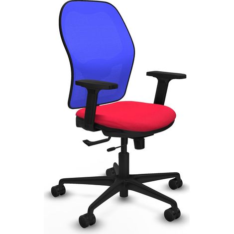 Sedia piqueras y crespo Jorquera nero supporto ergonomico (1/2)