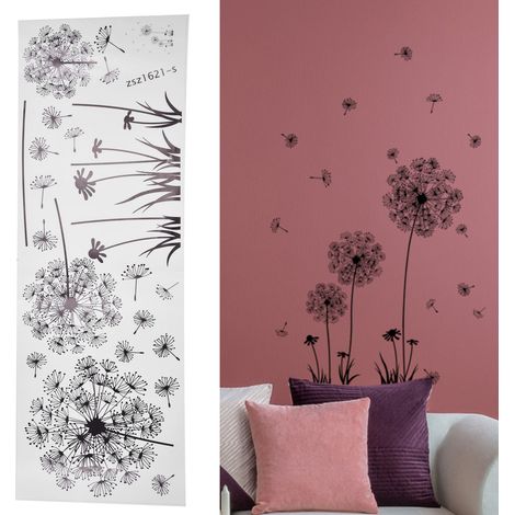 Adhésif mural PVC autocollant pour salon bureau décoration arrière-plan mural stickers wallpaper 69.5x24.5cm modèle français (1/5)