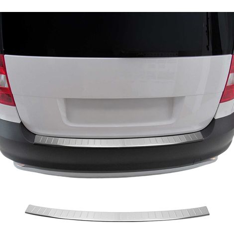 OMAC Ladekantenschutz für Skoda Yeti 2009-2013 Pre-FL Edelstahl gebürstet (1/5)