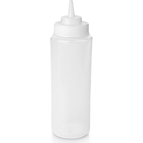 Flacon souple Ø 8 cm 0,95 ltr transparent polyéthylène - Was Germany