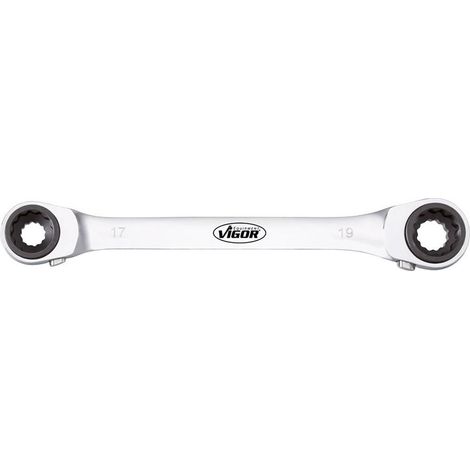 Vigor V2705 llave ajustable de doble extremo 10-19 mm