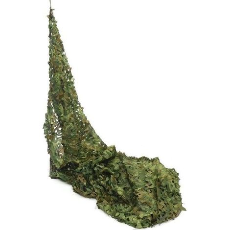 Filet de Camouflage 3X4M Jungle Double Couche Exterieur Décoration Intérieur Chasse (1/4)