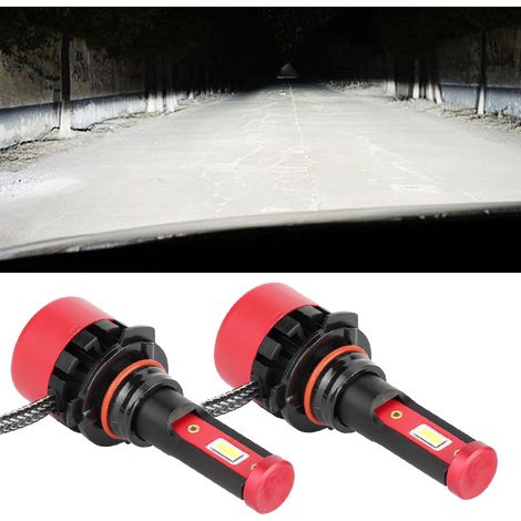 2er-Pack LED-Lampen 9005 96W L8H Fernlicht Weiß Super Power für Auto (1/5)